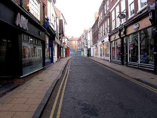Looking North West.