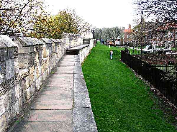 Looking towards Walmgate Bar.
